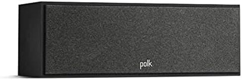 Polk Monitor XT30 Compact Center Channel Speaker - Hi-Res Audio Certified, Dolby Atmos & DTS:X Compatible, 1" Terylene Tweeter & Dual 5.25" Dynamically Balanced Woofer, Midnight Black in Saudi Arabia