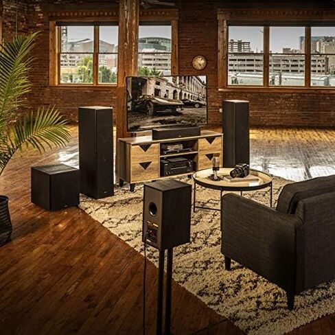 سماعة Klipsch R-620F على الأرض مع تقنية Tractrix Horn | تجربة حفلة موسيقية حية في غرفة المعيشة الخاصة بك in Saudi Arabia