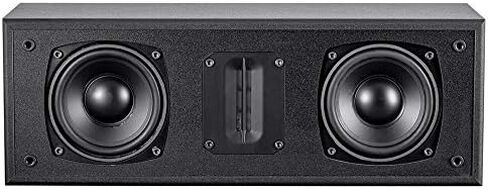 مكبر صوت مونوبرايس Mp-C65Rt في المركز - أسود مع مكبرات صوت مزدوجة 4.5 ، مكبر صوت شريط، تصميم مدمج (135125) in Kuwait