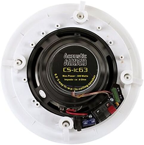 Acoustic Audio CS-IC63 in Ceiling 6.5" Home Theater 7 Speaker Set 3 Way 2100 Watt CS-IC63-7S in Saudi Arabia