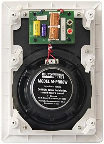 BIC America M-PRO6W Weather Resist 6 1/2 in Wall Speakers in Saudi Arabia