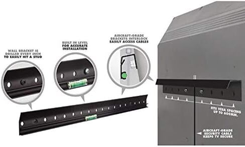Hangman WD-2060 شماعة تلفزيون Walldog مقاس 32 بوصة إلى 80 بوصة in Kuwait