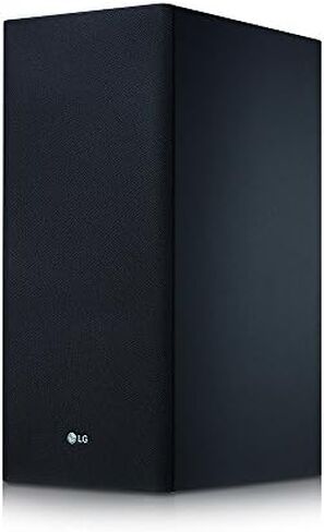 LG SK8Y Sound Bar 2.1 قناة صوت عالي الدقة، Dolby Atmos، Chromecast، الصوت المحيطي جاهز، مساعد Google - أسود in Saudi Arabia