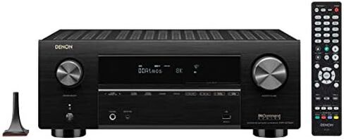 دينون جهاز استقبال AVR-X3700H 8K UHD 9.2 قناة (105 واط × 9) موديل 2020 - صوت وفيديو ثلاثي الابعاد مع تقنية اي ماكس معززة، مصمم للالعاب وبث الموسيقى واليكسا + هيوس (توقف الشركة المصنعة) in Kuwait