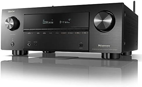 دينون جهاز استقبال AVR-X3700H 8K UHD 9.2 قناة (105 واط × 9) موديل 2020 - صوت وفيديو ثلاثي الابعاد مع تقنية اي ماكس معززة، مصمم للالعاب وبث الموسيقى واليكسا + هيوس (توقف الشركة المصنعة) in Kuwait