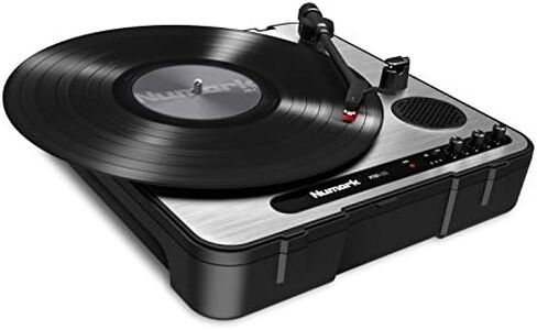 Numark PT01USB | Portable Vinyl-Archiving Turntable for 33 1/3, 45, & 78 RPM Records in Saudi Arabia