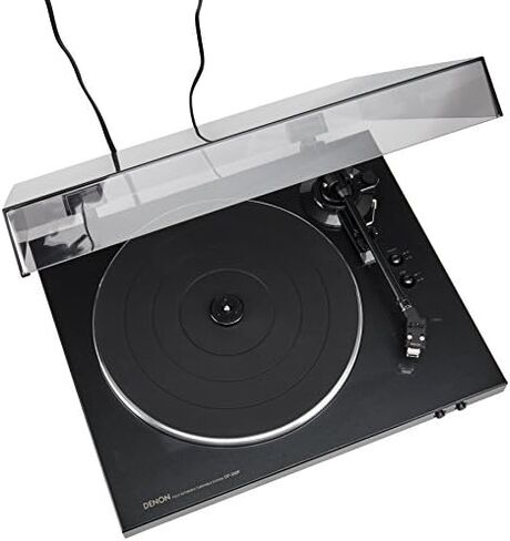 دينون DP-300F قرص دوار تناظري أوتوماتيكي بالكامل مع معادل فونو مدمج | تصميم فريد من نوعه | تحليل اهتزازات الهولوجرام | تصميم نحيف in Kuwait