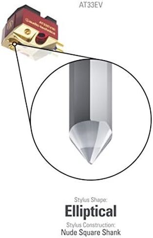 Audio-Technica AT33EV Elliptical Nude Dual Moving Coil Turntable Cartridge in Saudi Arabia