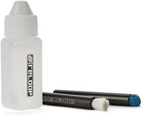 Reloop Cleaning Set for Turntable Tone Arm and Cartridge Contacts, Also Cleans Stylus and Needles, Includes Wet and Dry Brushes, 10ml Liquid Cleaning Fluid and Storage Carry Case in Saudi Arabia