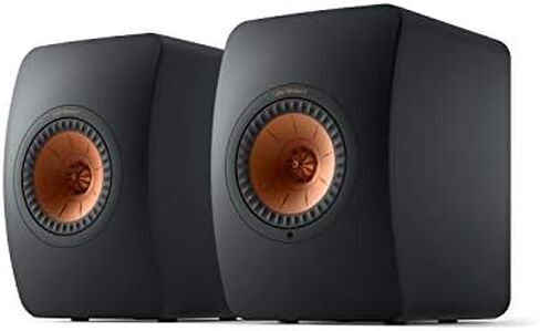 KEF LS50 Wireless II (Pair, Carbon Black) in Saudi Arabia