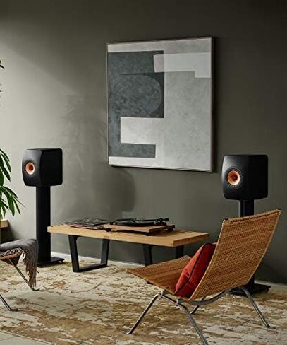 KEF LS50 Wireless II (Pair, Carbon Black) in Saudi Arabia