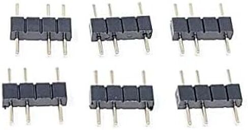 70cm Premium Sleeved 3-Pin 1 to 5 Addressable (ARGB) Splitter Cable (Black, F04-15AS70-BK) in Saudi Arabia