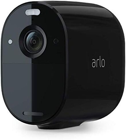 كاميرا Arlo Essential Spotlight - عدد 2 (عبوة من 1) أمان لاسلكي، فيديو 1080 بكسل، رؤية ليلية ملونة، طريقة صوت، خالية من الأسلاك، مباشرة إلى WiFi لا حاجة إلى محور، متوافقة مع Alexa، أبيض، VMC2230 in Kuwait