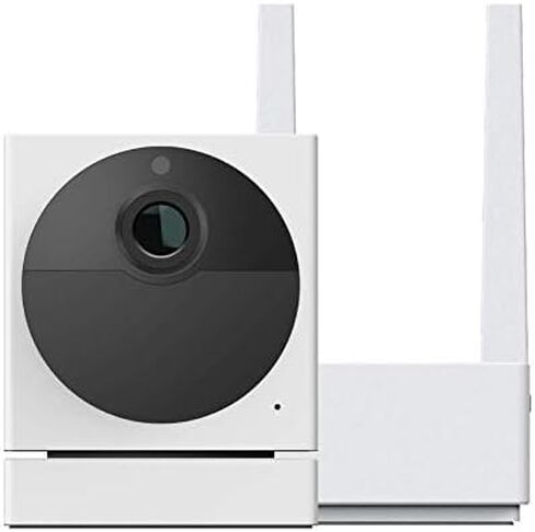 كاميرا Wyze Cam الخارجية v2، كاميرا منزلية ذكية خالية من الأسلاك بدقة 1080 بكسل داخلية/خارجية مع رؤية ليلية ملونة، صوت ثنائي الاتجاه، متوافقة مع Alexa وGoogle in Kuwait