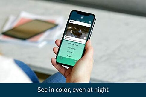 كاميرا Arlo Essential Spotlight - عدد 2 (عبوة من 1) أمان لاسلكي، فيديو 1080 بكسل، رؤية ليلية ملونة، طريقة صوت، خالية من الأسلاك، مباشرة إلى WiFi لا حاجة إلى محور، متوافقة مع Alexa، أبيض، VMC2230 in Kuwait