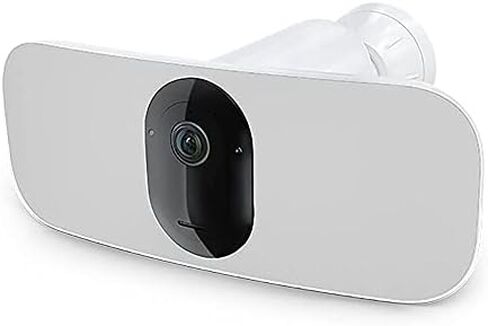 Arlo Pro 3 Floodlight Camera - Wireless Security Camera with LED Floodlight, Color Night Vision, Motion Sensor, 2-Way Audio & 2K Resolution with HDR - Black, FB1001B in Saudi Arabia