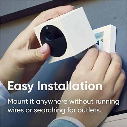 كاميرا Wyze Cam الخارجية v2، كاميرا منزلية ذكية خالية من الأسلاك بدقة 1080 بكسل داخلية/خارجية مع رؤية ليلية ملونة، صوت ثنائي الاتجاه، متوافقة مع Alexa وGoogle in Kuwait