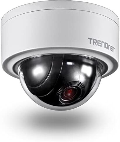 TRENDnet Indoor/Outdoor 3MP Motorized PTZ Dome Network Camera, 4x Optical Zoom, 16x Digital Zoom, Autofocus, IP66 Housing, Free iOS and Android mobile apps, ONVIF Profile S, TV-IP420P in Saudi Arabia