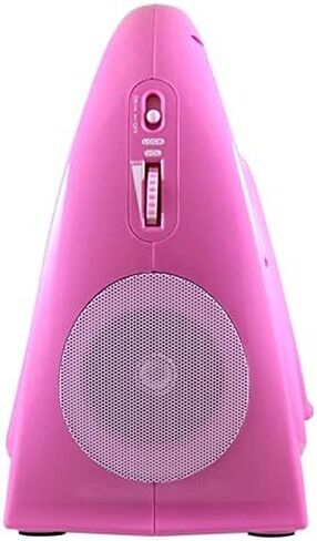 Hamilton Buhl Juke24 Portable Digital Jukebox with CD Player & Karaoke Function, Red/Yellow in Saudi Arabia