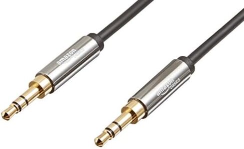 Amazon Basics 3.5mm Male to Male Stereo Audio Cable in Kuwait