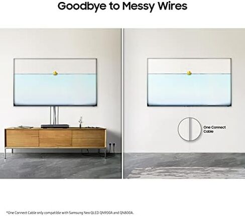 Samsung Electronics 2021 5m One Invisible Connection Cable for Neo QLED 8K TV to Connect to Multiple Device Sources and Power Cord, High Speed Data Transmission, VG-SOCA05/ZA in Kuwait