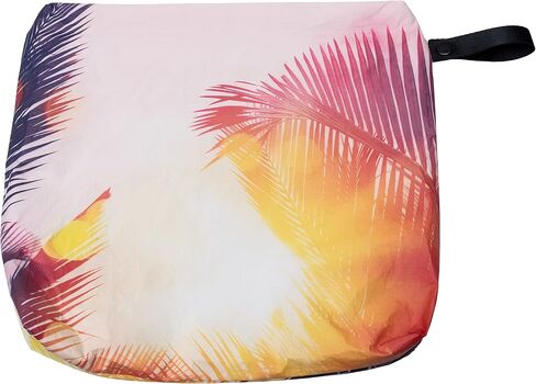 Wet Bag for Swimsuit - Small Waterproof Reversable Dry Bags with Zipper, Diaper Bag Organizing Pouches for Travel Essentials, Toiletries, Beach, Wet Clothes & Wipes, Swimming, Accessories - 8x6.5x1 in Saudi Arabia