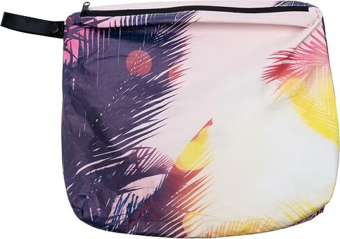 Wet Bag for Swimsuit - Small Waterproof Reversable Dry Bags with Zipper, Diaper Bag Organizing Pouches for Travel Essentials, Toiletries, Beach, Wet Clothes & Wipes, Swimming, Accessories - 8x6.5x1 in Saudi Arabia