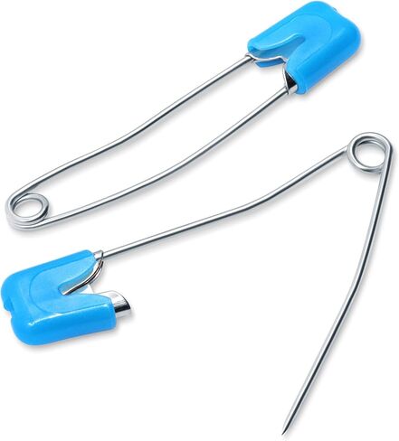 Dritz Baby-Safe, 3-Pack Diaper Pins, Bright Assorted 12 in Saudi Arabia