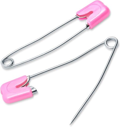 Dritz Baby-Safe, 3-Pack Diaper Pins, Bright Assorted 12 in Saudi Arabia