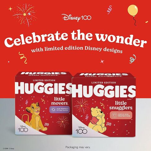 Huggies Little Movers Baby Diapers, Size 6 (35+ lbs), 96 Ct in Saudi Arabia