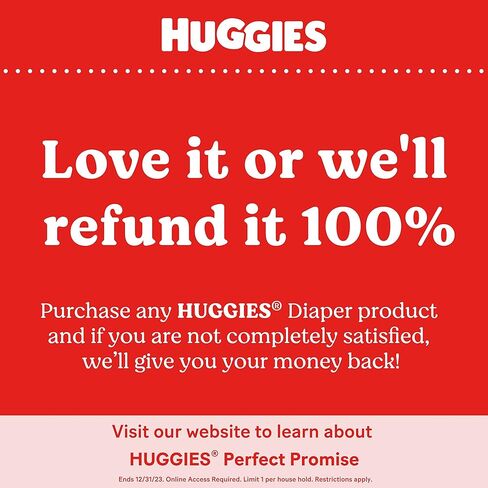 Huggies Little Movers Baby Diapers, Size 6 (35+ lbs), 96 Ct in Saudi Arabia