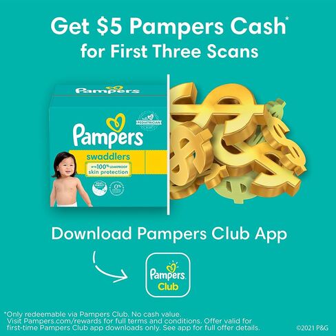 Pampers ZZZ Overnight Diapers, Size 7 (41+ lbs), 36 Count, Nighttime Protection Disposable Baby Diaper, Night Time Leak and Skin Protection in Saudi Arabia
