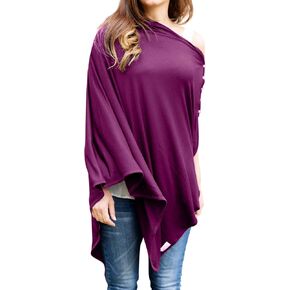 Byrd & Blume Maternity Nursing Cover Breathable Lightweight Breastfeeding Cover Wrap Shawl Scarf Poncho Full 360 in Saudi Arabia