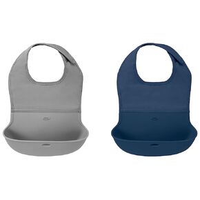 OXO Tot Roll-Up Bib - 2 Pack - Lilac and Opal in Saudi Arabia