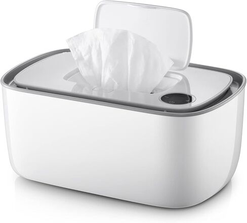 جهاز تدفئة للمناديل المبللة للأطفال، سخان مناديل مبللة للأطفال، سخان للمناديل المبللة بسعة كبيرة، نظام تسخين سريع، شاشة LED لضبط درجة الحرارة بدقة in Kuwait