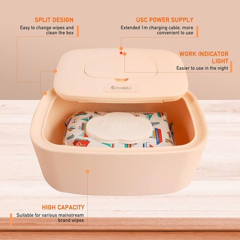 Baby Wipe Warmer and Baby Wet Wipes Dispenser | Baby Wipes Warmer for Babies in Kuwait