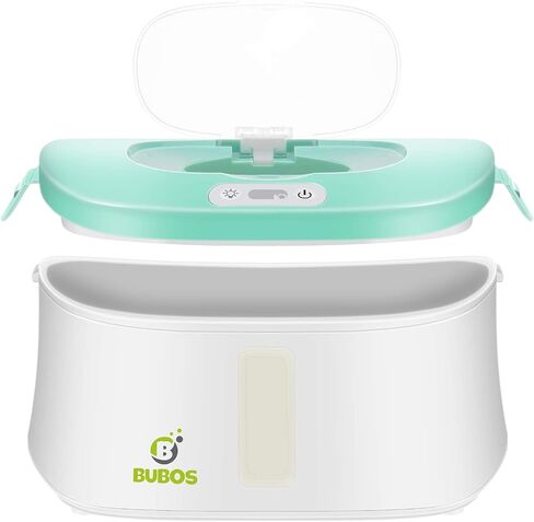 Bubos Upgraded Baby Wipe Warmer and Wet Wipes Dispenser with Advanced LED Night Light in Saudi Arabia