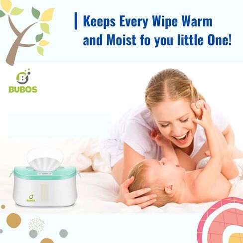 Bubos Upgraded Baby Wipe Warmer and Wet Wipes Dispenser with Advanced LED Night Light in Saudi Arabia