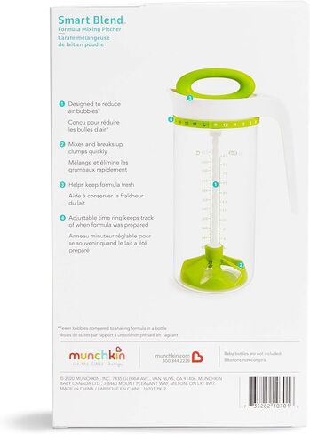إبريق خلط تركيبة Munchkin® Smart Blend™، باللون الأخضر in Kuwait