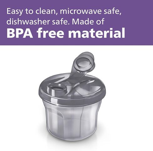 موزع تركيبة مسحوق وكوب للوجبات الخفيفة من فيليبس افينت، رمادي، SCF135/18 in Kuwait