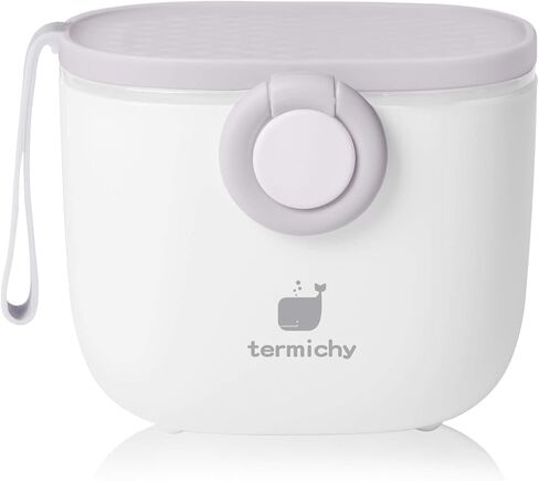 Termichy Baby Formula Dispenser, Portable Formula Dispenser Container with Scoop and Carry Handle for Travel Outdoor Activities for Baby Infant, 8.8OZ, 0.55LB, 250g (Grey,1 Pack) in Kuwait