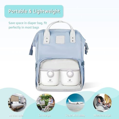 Termichy Baby Formula Dispenser, Portable Formula Dispenser Container with Scoop and Carry Handle for Travel Outdoor Activities for Baby Infant, 8.8OZ, 0.55LB, 250g (Grey,1 Pack) in Kuwait