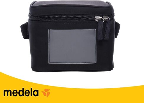 مجموعة مبرد حليب الثدي والنقل من ميديلا، زجاجات سعة 5 أونصة مع أغطية، حزمة ثلج محيطية، حقيبة حمل مبردة in Kuwait