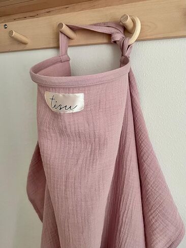 Nursing Cover for Baby Breastfeeding & Pumping | Multi Use Car Seat Stroller Cover | Breathable Soft Muslin Cotton | Breast Feeding Apron & Shawl by TISU (Beige Daisy) in Saudi Arabia