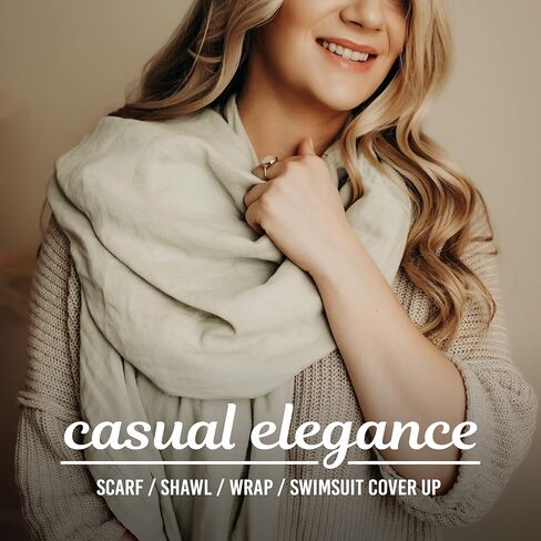 غطاء رضاعة Indi by Kishu Baby GOTS من الموسلين العضوي للأمهات المرضعات - وشاح وشال للرضاعة معتمد من التجارة العادلة (حكيم) in Kuwait