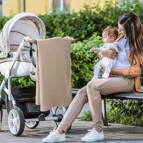 Treela 3 Pcs Muslin Cotton Breathable Nursing Cover Multi Use Car Seat Stroller Breastfeeding Cover for Breastfeeding Baby Shower Gifts Essentials(Fresh Color) in Saudi Arabia