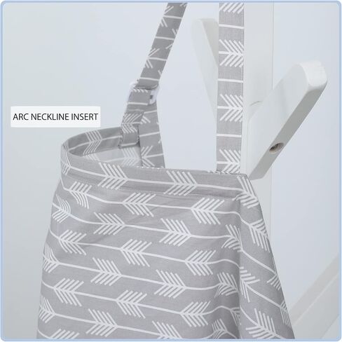 Cotton Nursing Cover for Breastfeeding - Multipurpose Breathable Mother Breastfeeding Cover (blue star) in Saudi Arabia