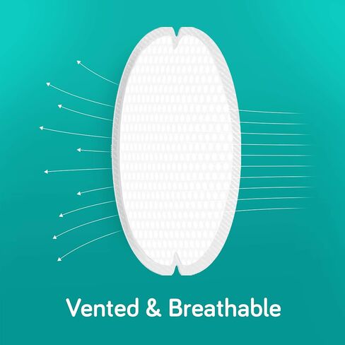 Nanobébé Disposable Nursing Pads Absorbent Breast Pads Day Ultra Thin, Day & Night, Contoured and Leakproof Breastfeeding Essentials (60 Count) in Saudi Arabia