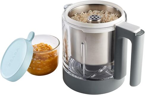 BEABA Babycook Neo Rice Pasta and Grain Insert, Baby Food Maker, Baby Food Processor, Baby Food Blender, Baby Food Steamer, Homemade Baby Food, Make Fresh Healthy Baby Food at Home, White in Kuwait
