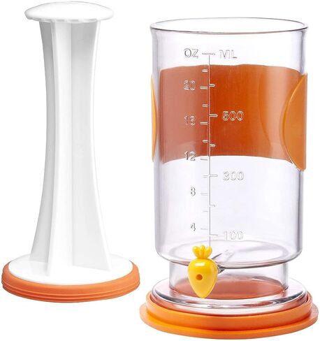Squooshi Baby Food Pouch Maker/Filler + 12 Small 3.4 oz Pouches/The Filling Station for Homemade Baby Food, Grey in Saudi Arabia